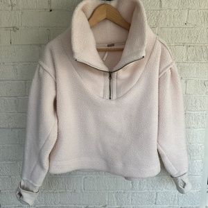 Free People Zip Fleece